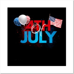 4th July Posters and Art